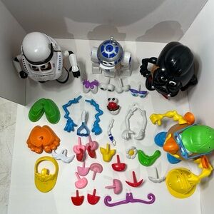 Lot of 50 4 Body’s 1 Small  Ears Noses Mr. Potato Disney Head Pieces,  Star Wars